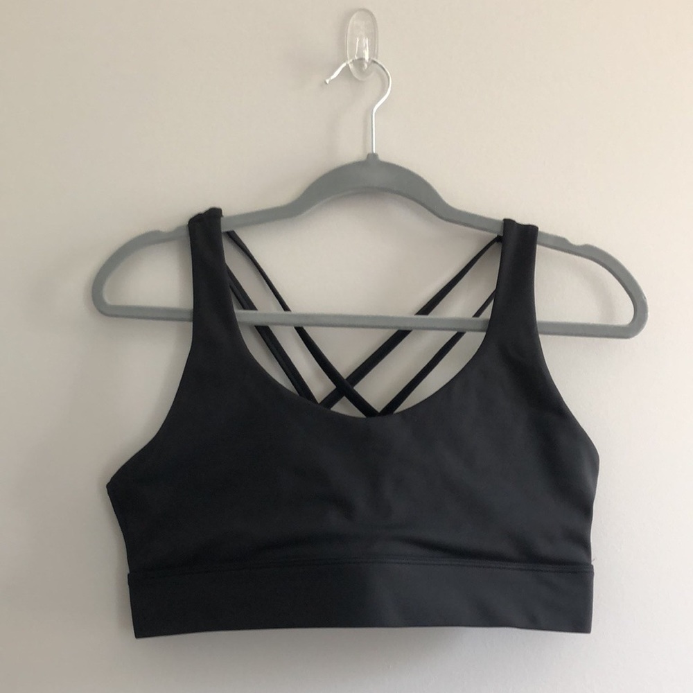 Retired Zyia Black LNT Strappy Bra